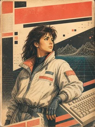 Illustrative fictional cover for Compact
